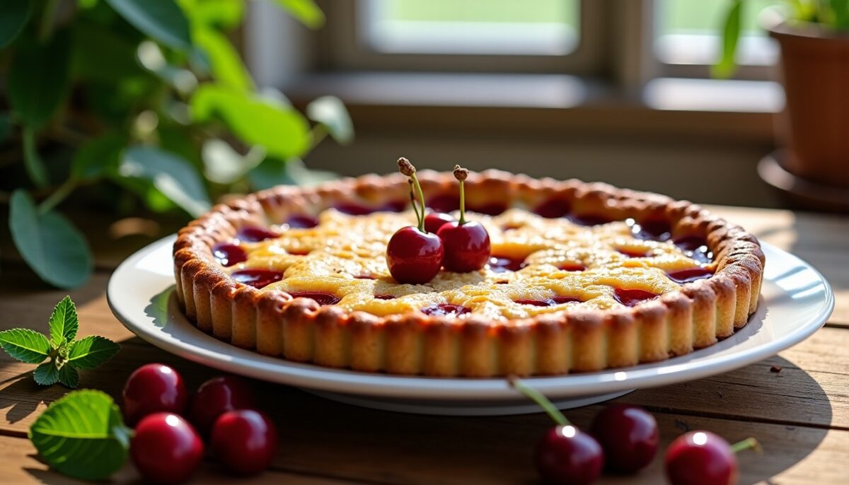 Clafoutis aux cerises tout en douceur : la recette simple et sans sucre ajouté pour un dessert moelleux