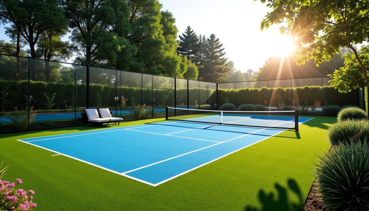 Guide complet pour aménager un terrain de padel dans votre jardin privé