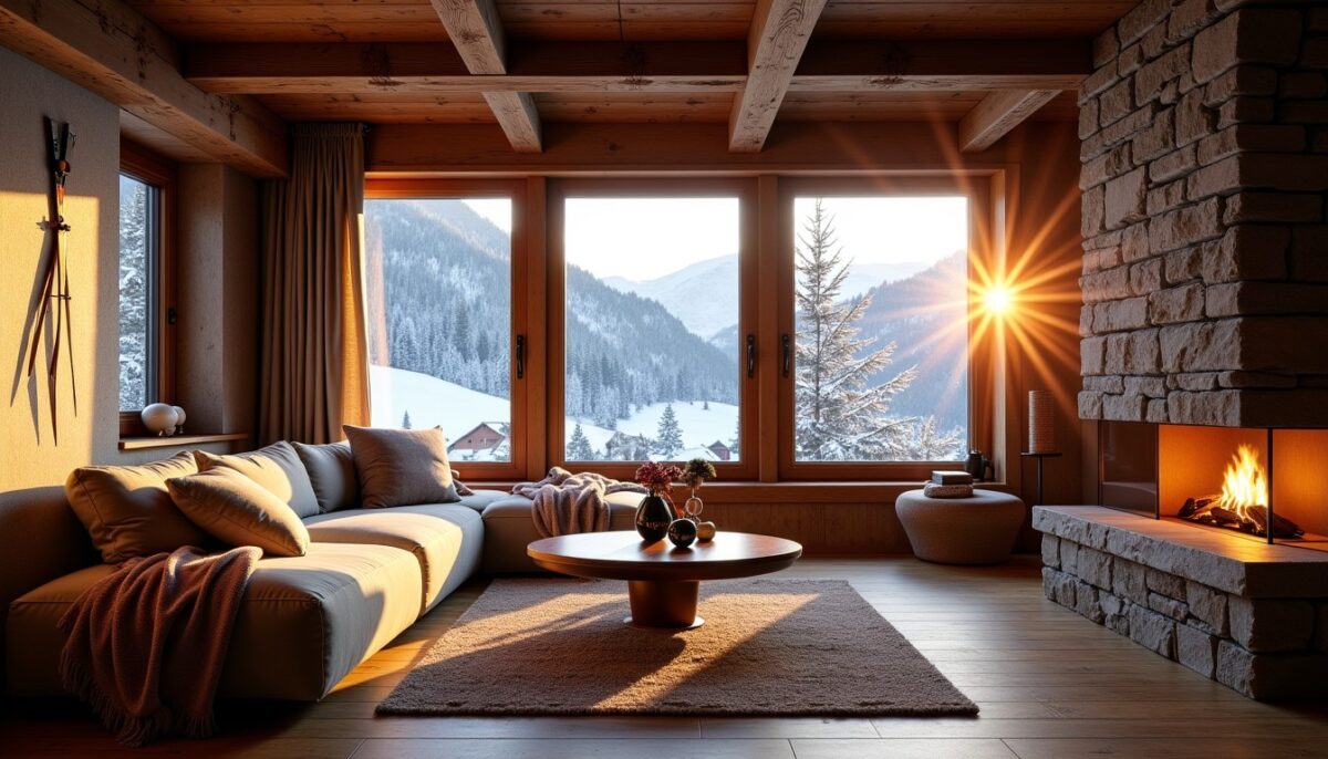 Décoration de chalet à Megève : les secrets des locations les plus prisées