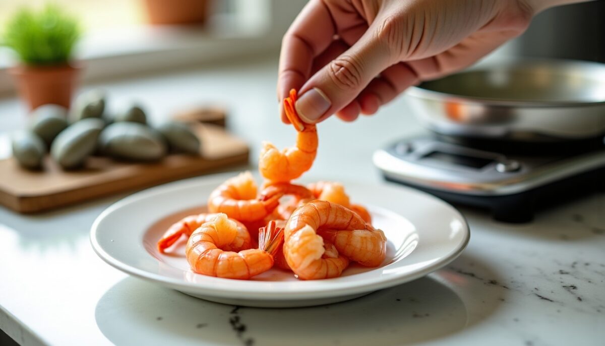 Comment déterminer la quantité idéale de crevettes par personne pour chaque repas ?