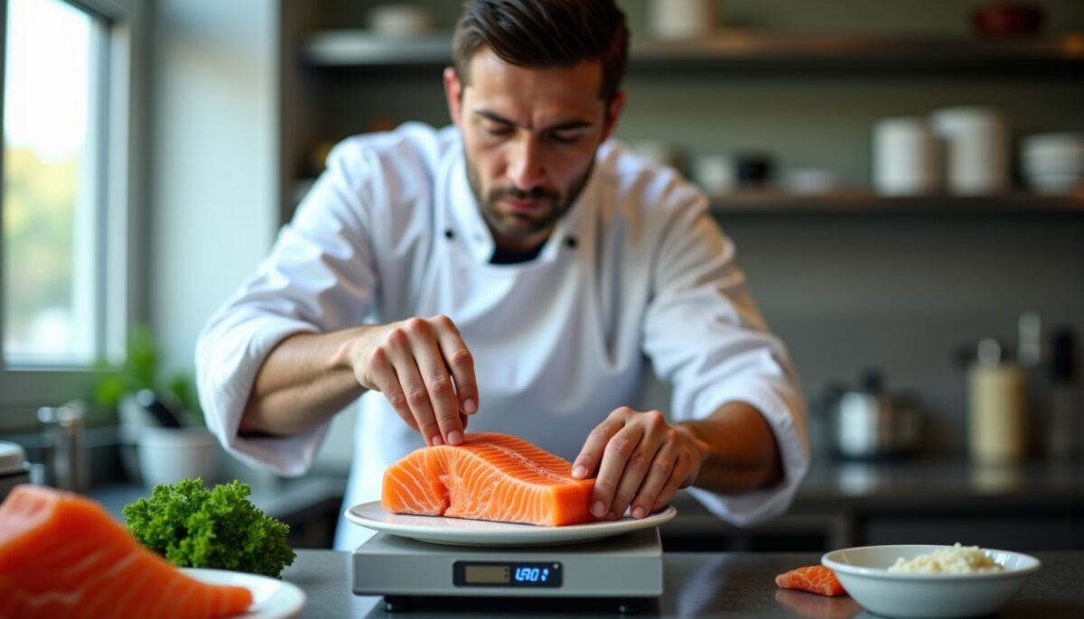 Comment calculer la portion parfaite de poisson pour chaque invité ?