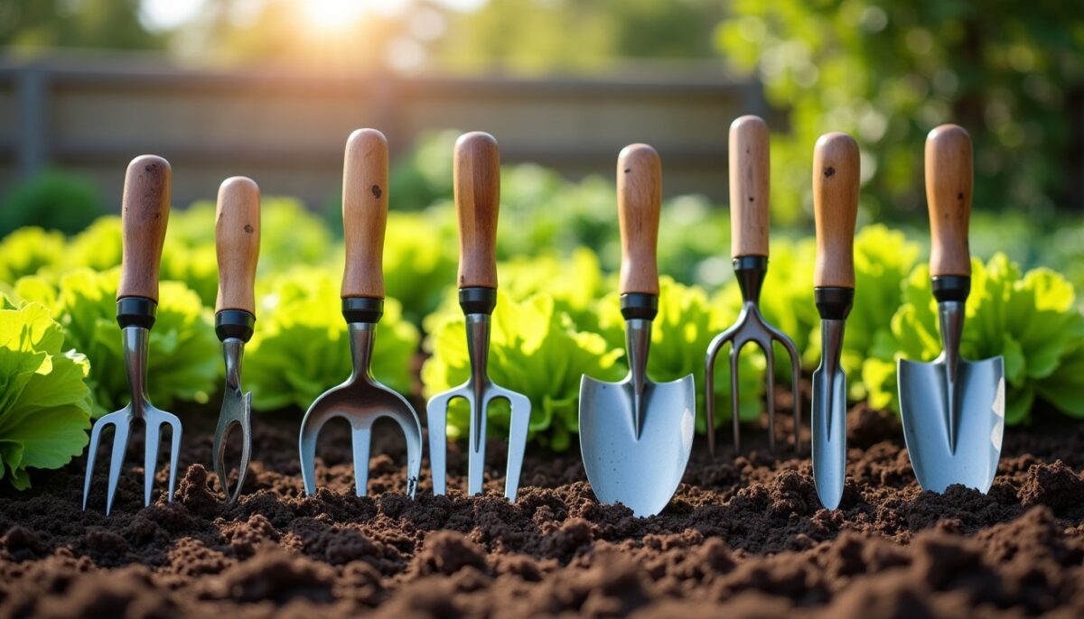 Les outils incontournables pour cultiver la terre sans se fatiguer