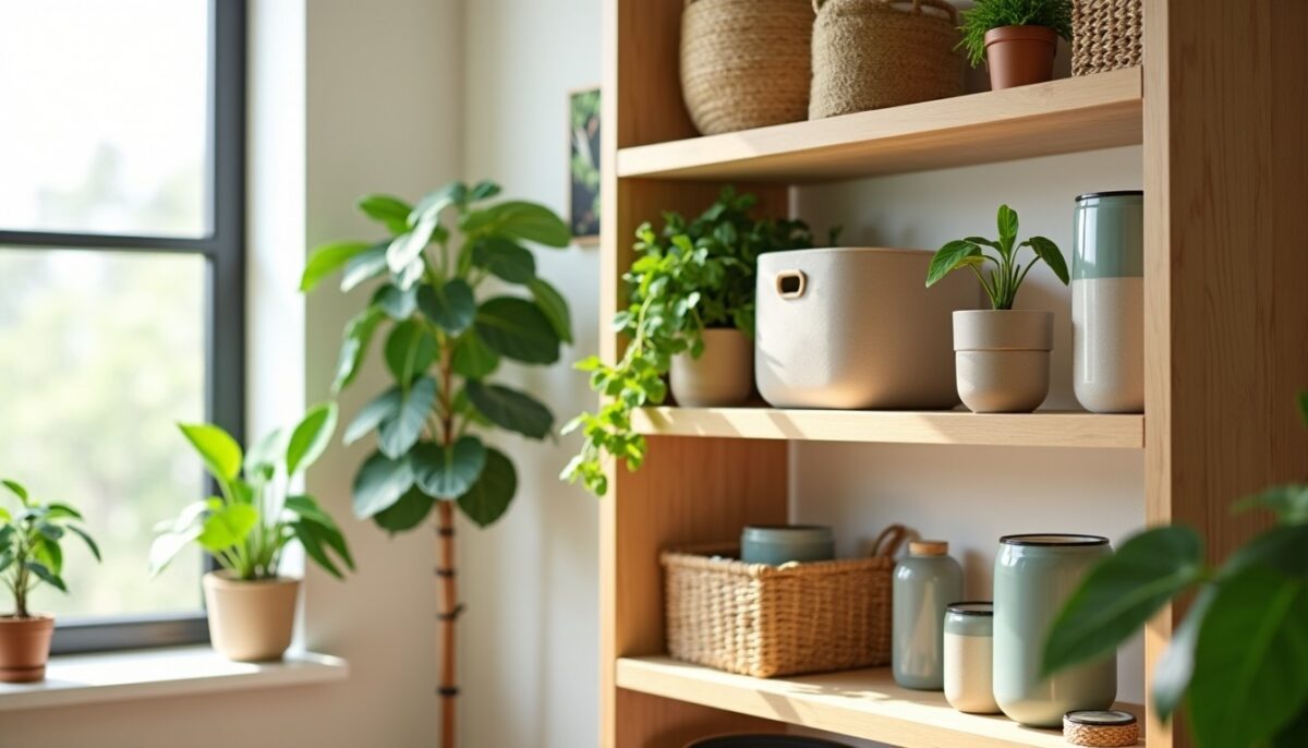 Maximisez votre espace : conseils éco-responsables pour un rangement astucieux et durable