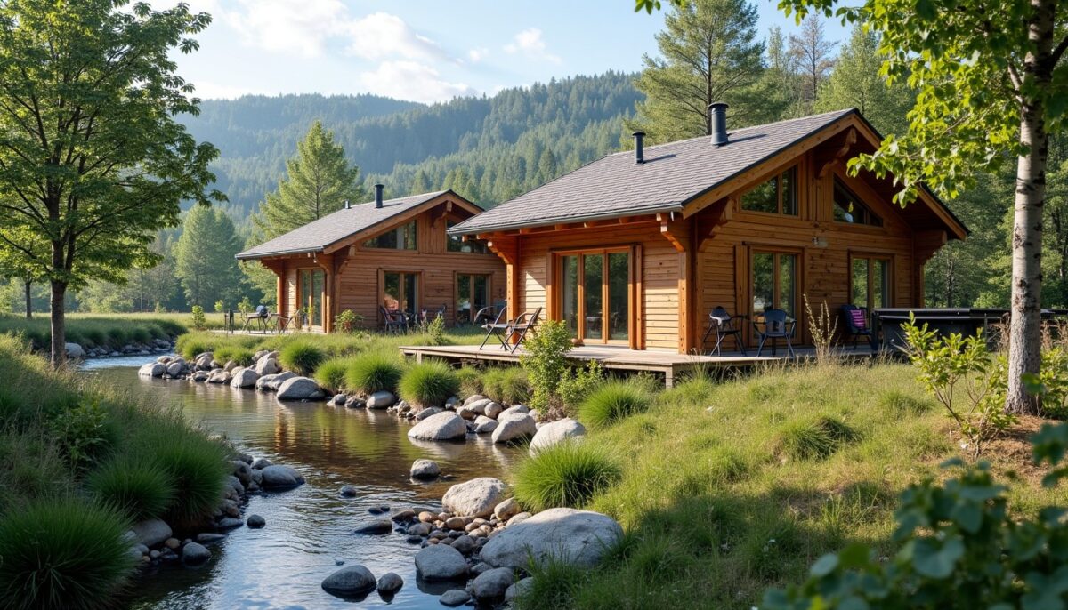 Chalets en bois : l’alliance parfaite entre écologie et élégance pour une immersion authentique en pleine nature