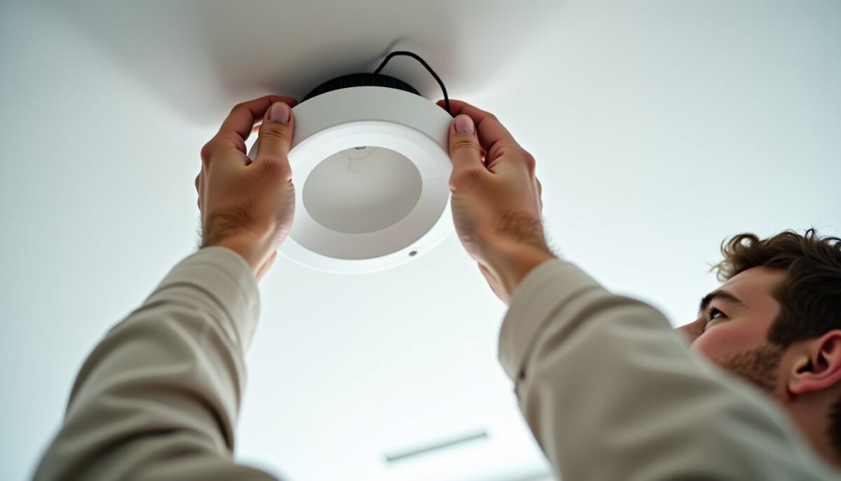 Comment installer des spots encastrables dans un plafond existant : guide étape par étape