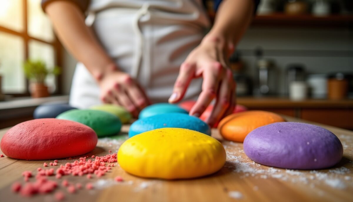 Comment diviser votre pâte à sucre en plusieurs couleurs tout en conservant la quantité totale