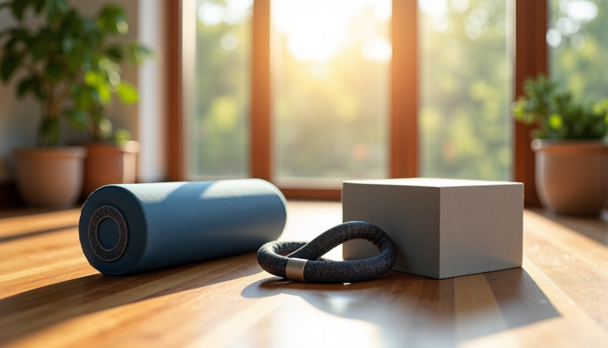 Briques, bolster, sangle et anneau Pilates : fonction de chaque accessoire